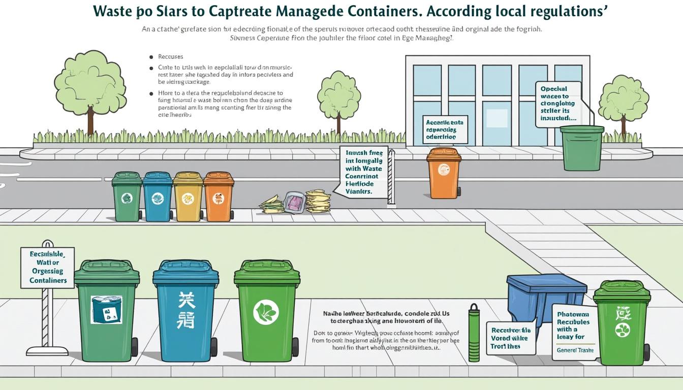 découvrez tout ce qu'il faut savoir sur la réglementation concernant l'emplacement des conteneurs poubelles. obtenez des conseils pratiques pour respecter les normes en vigueur et assurer une gestion efficace des déchets dans votre commune.