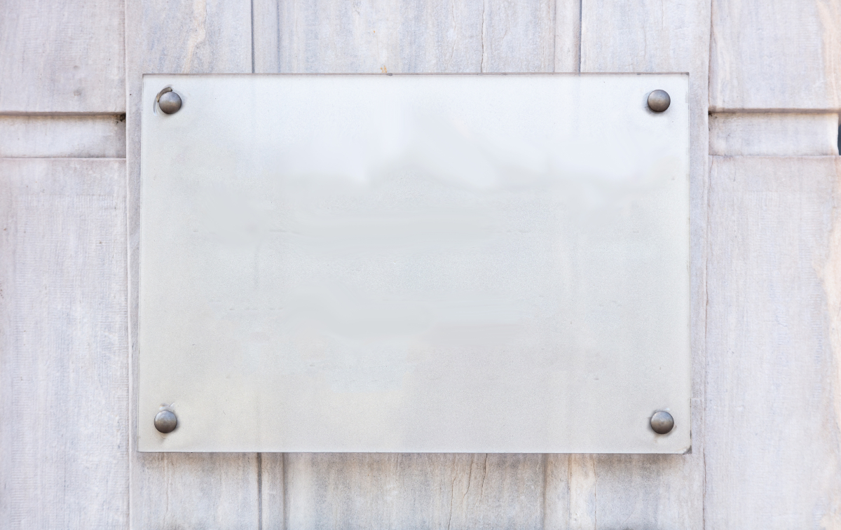 plaque prossionnelle