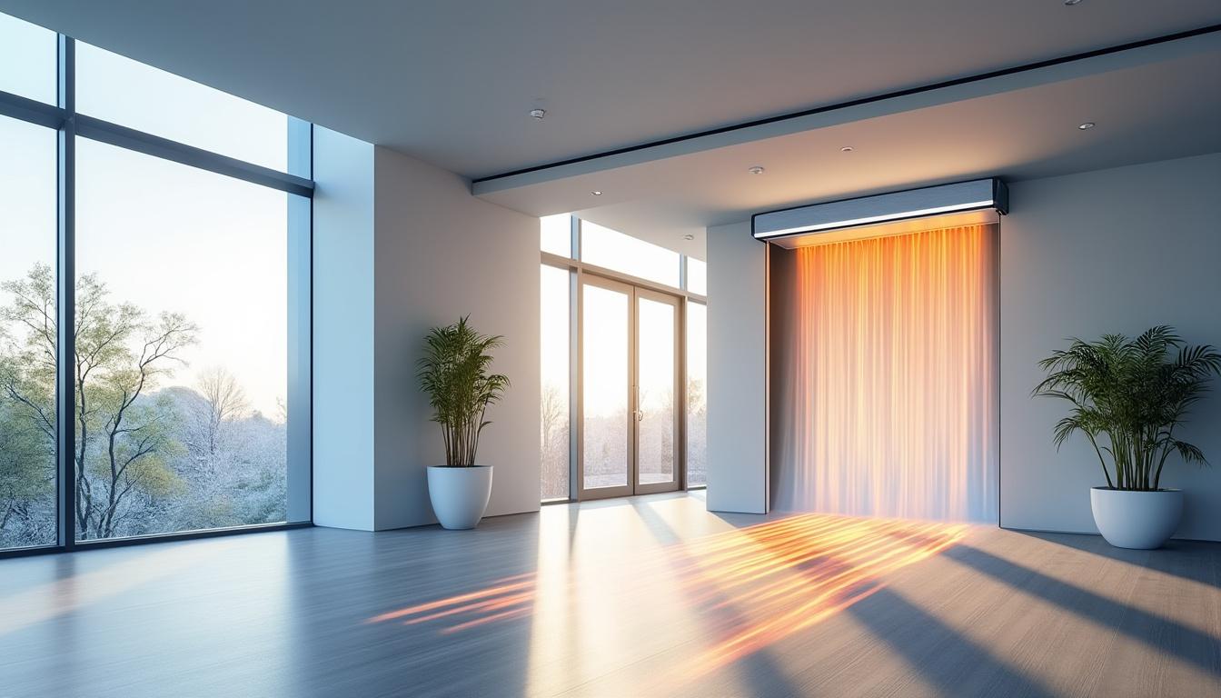guide pour choisir, installer et entretenir un rideau d'air chaud électrique en toute sécurité : étapes clés, astuces d'efficacité et erreurs à éviter.