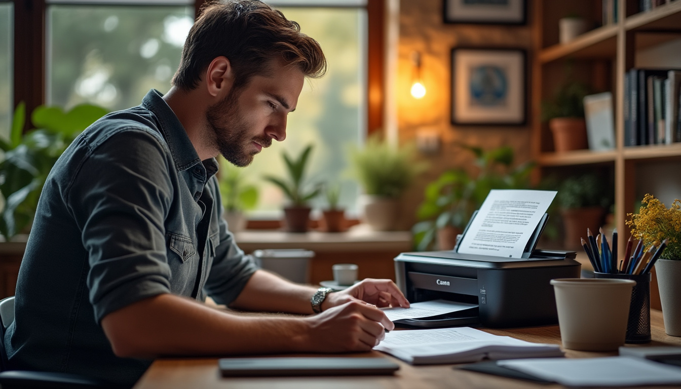 apprenez facilement à scanner un document avec une imprimante canon grâce à ce guide pas à pas spécialement conçu pour les débutants. astuces, étapes simples et conseils pratiques au rendez-vous !