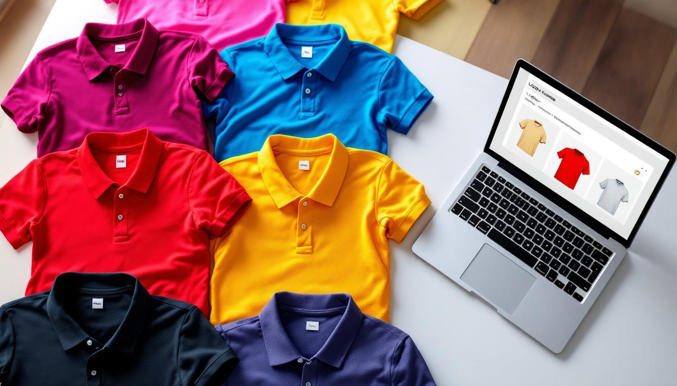 découvrez nos conseils pour choisir les couleurs parfaites d'un polo personnalisé avec un logo en ligne, alliant style et visibilité.
