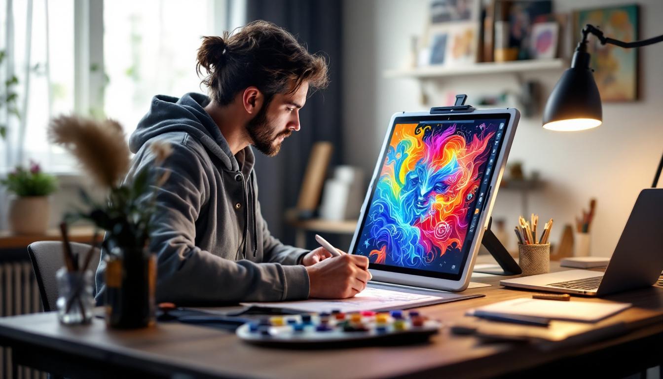découvrez comment l'ipad pro révolutionne le travail créatif des artistes grâce à ses outils puissants et sa mobilité exceptionnelle.