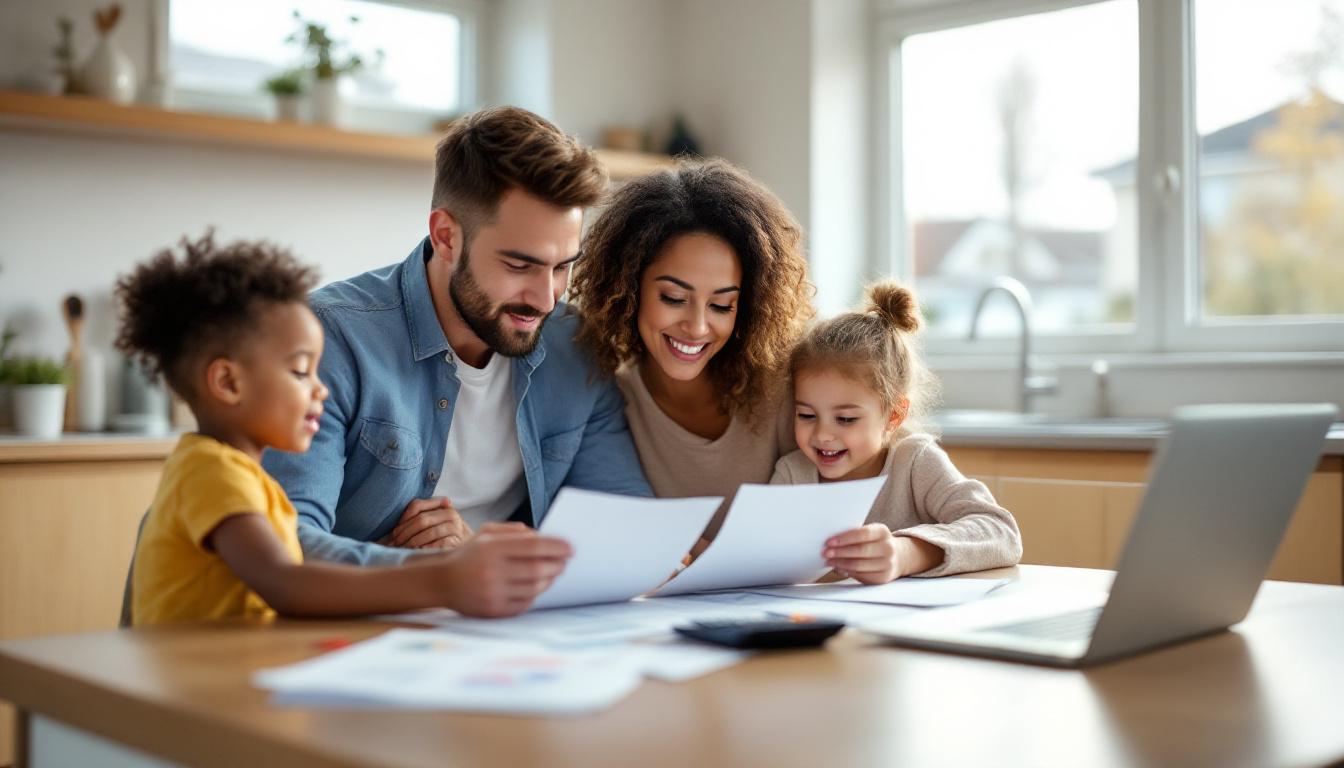 découvrez les meilleures stratégies pour optimiser la capacité d'emprunt d'un couple avec enfants lors d'un achat immobilier, afin de financer efficacement votre projet familial.