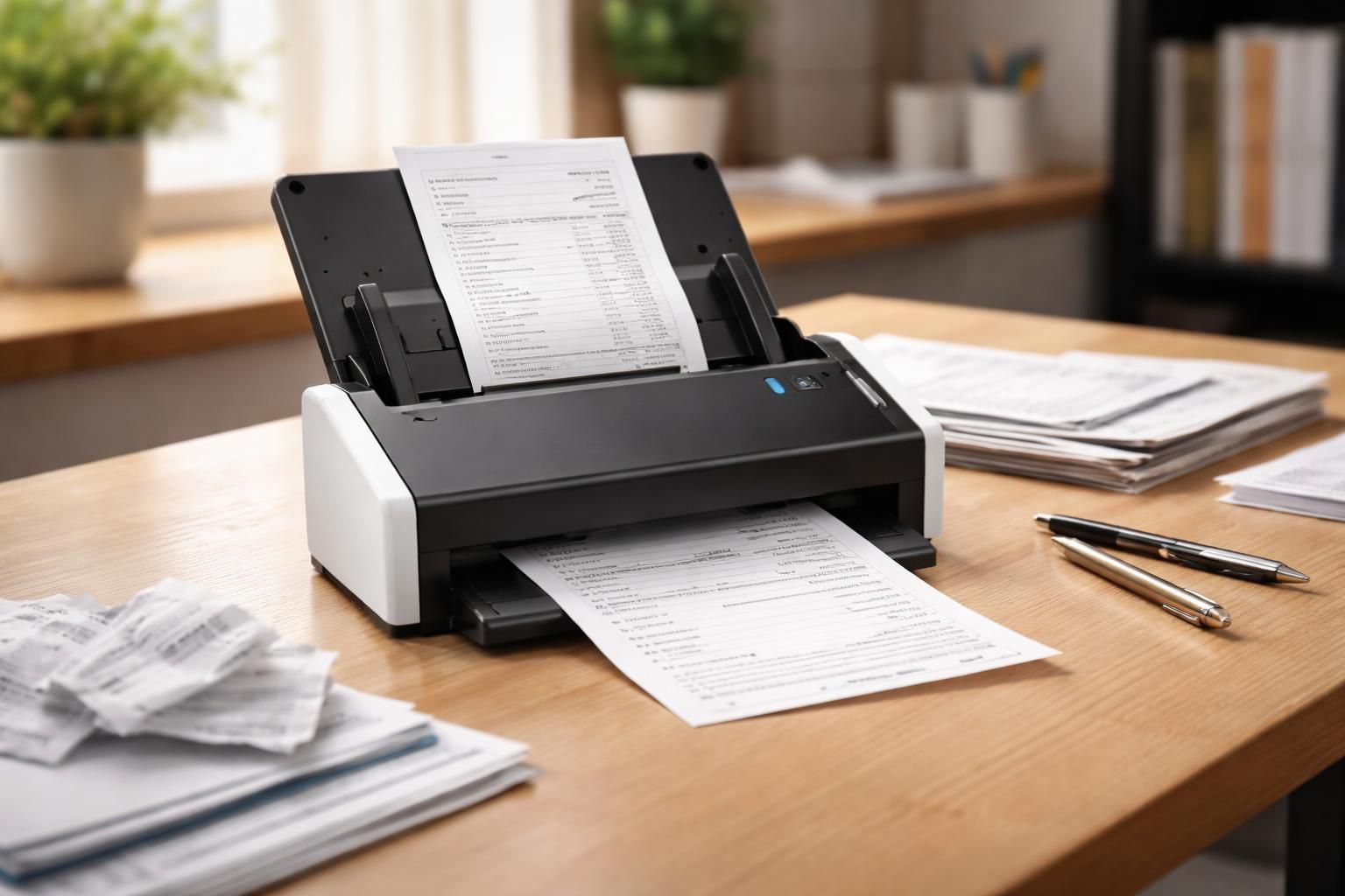 découvrez notre sélection des meilleurs scanners compacts pour numériser facilement vos reçus et factures, alliant performance et gain de place.