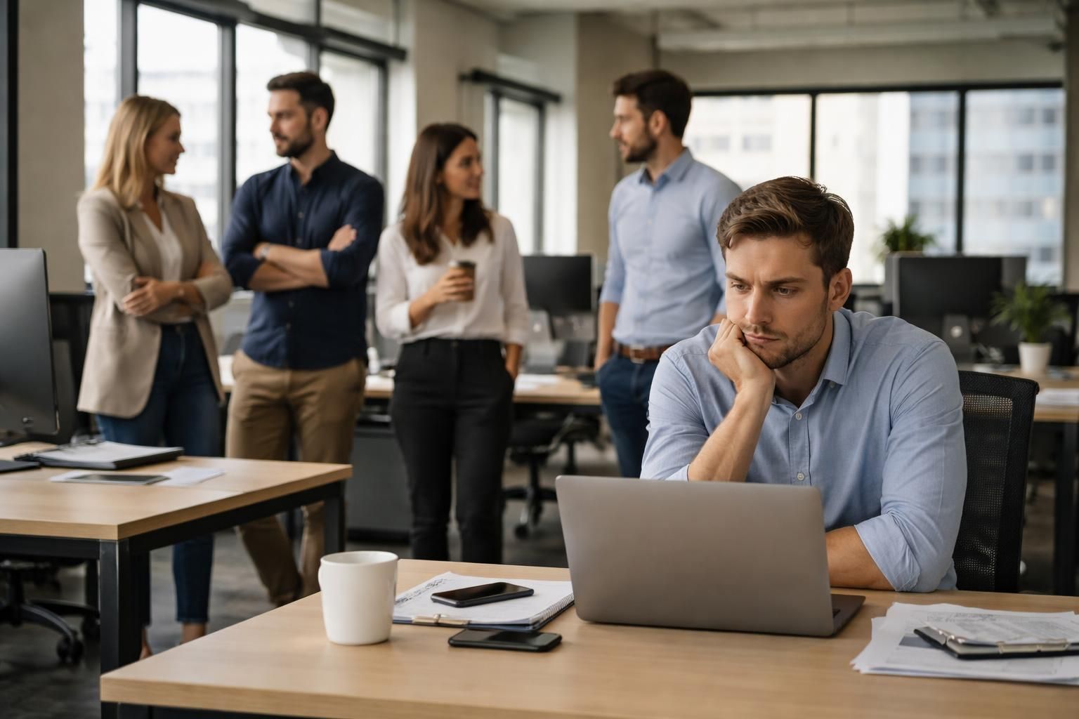 découvrez comment reconnaître les signes subtils de mise à l'écart par vos collègues au travail pour mieux comprendre et gérer cette situation délicate.