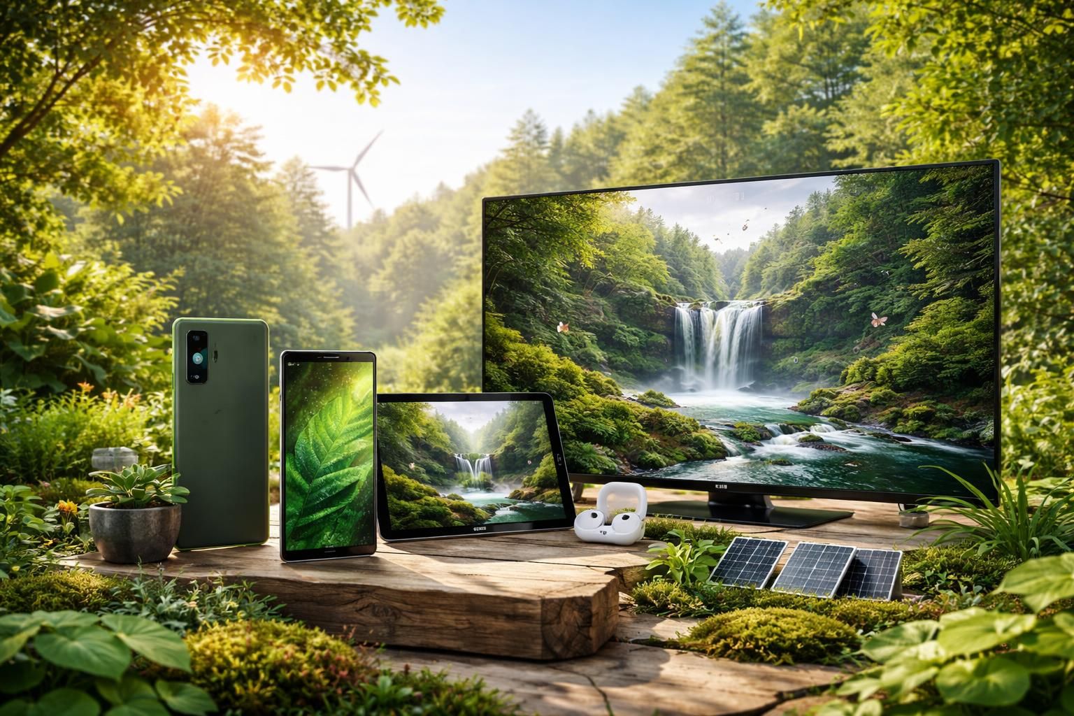 découvrez comment les produits samsung s'engagent pour la durabilité en adoptant des technologies plus vertes et respectueuses de l'environnement.